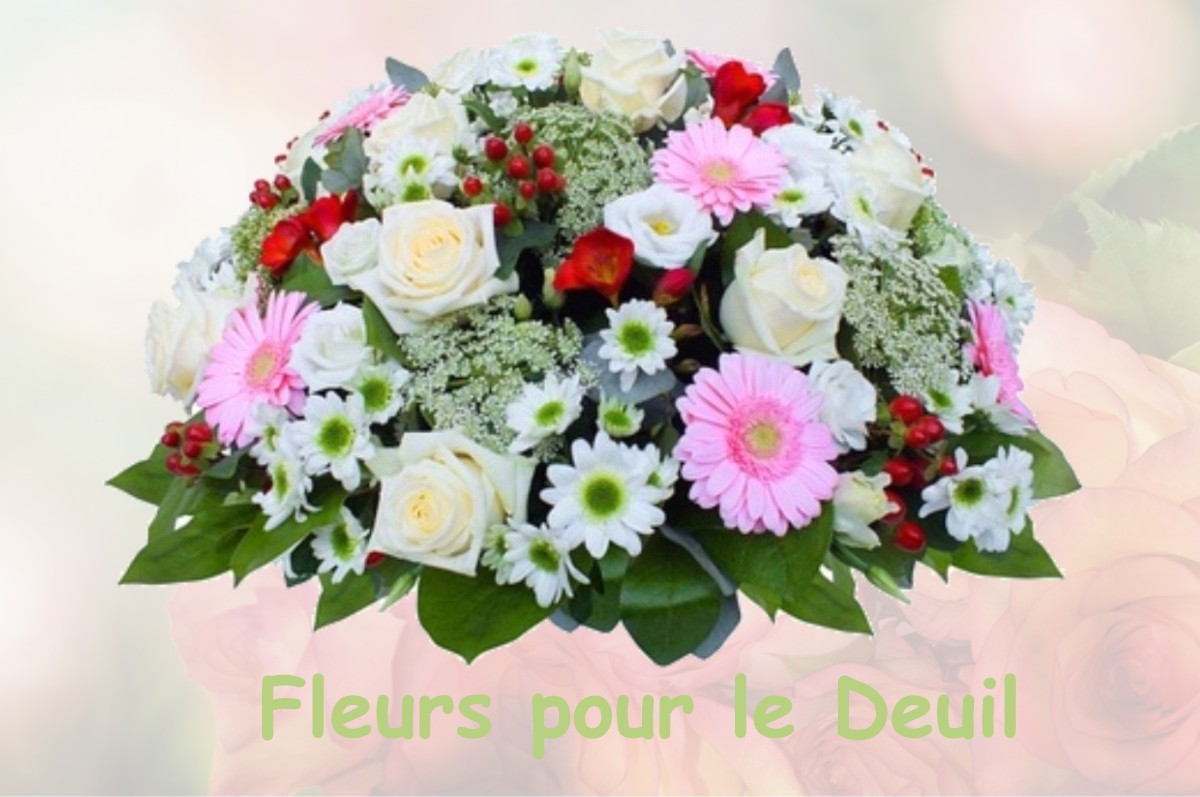 fleurs deuil MONTAIGU-DE-QUERCY